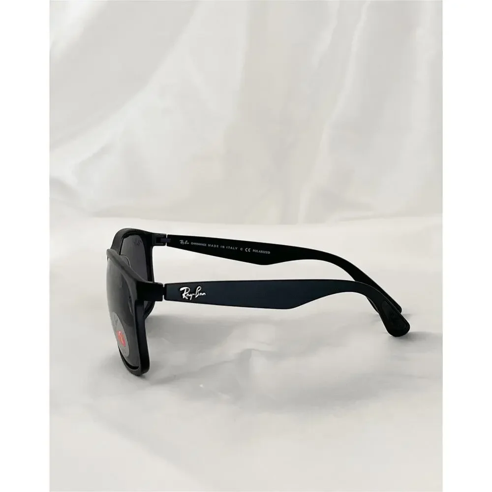 RAY BAN RB4264 Matte Matte Black Sunglasses Men NWT